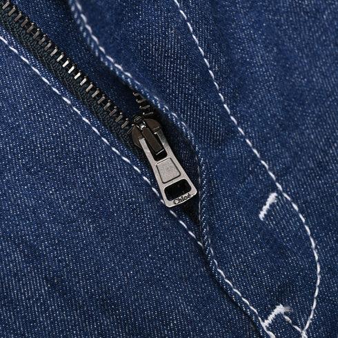 Women's Chloé High-Rise Flared Jeans in Blue Cotton