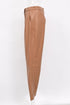 Women's Nanushka Mitsu High-Rise Pleated Trousers in Brown Faux Leather