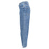 Women's A.P.C. High-Rise Flared Jeans in Blue Cotton