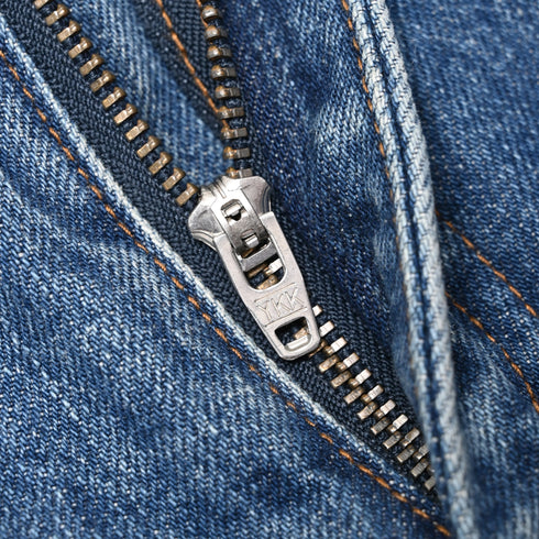 Women's A.P.C. High-Rise Flared Jeans in Blue Cotton