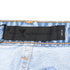 Women's Alexander Wang Raw-Hem Denim Shorts in Blue Cotton