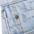 Women's Alexander Wang Raw-Hem Denim Shorts in Blue Cotton