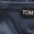 Men's Tom Ford Ribbed-Knit Long Sleeve T-Shirt in Blue Lyocell