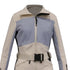 Women's Moncler Grenoble Belted Color-Block Ski Suit in White Polyester