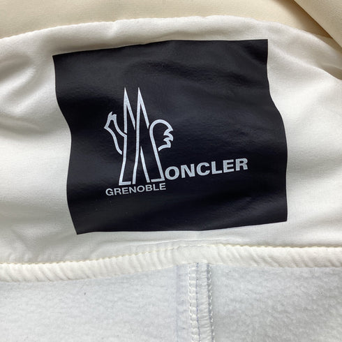Women's Moncler Grenoble Belted Color-Block Ski Suit in White Polyester