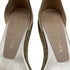 Women's Stuart Weitzman Nudistcurve Espadrille Flat Sandals in Metallic Gold Leather