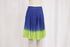 Women's Moschino Tie-Dye Print Midi Skirt in Multicolor Cotton