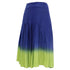 Women's Moschino Tie-Dye Print Midi Skirt in Multicolor Cotton