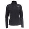 Women's The North Face Quarter Zip Pullover in Black Polyester