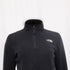 Women's The North Face Quarter Zip Pullover in Black Polyester
