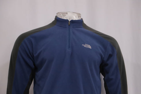 Men's The North Face Quarter Zip Pullover in Multicolor Polyester