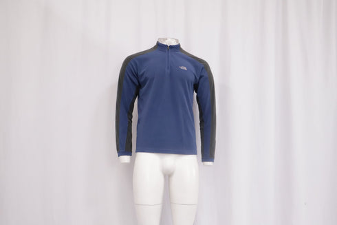 Men's The North Face Quarter Zip Pullover in Multicolor Polyester