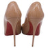 Women's Christian Louboutin So Kate 120 Pumps in Beige Patent Leather