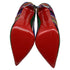 Women's Christian Louboutin So Kate 120 Striped Glittered Pumps in Multicolor Suede