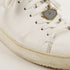 Women's White Leather Frontrow Sneakers