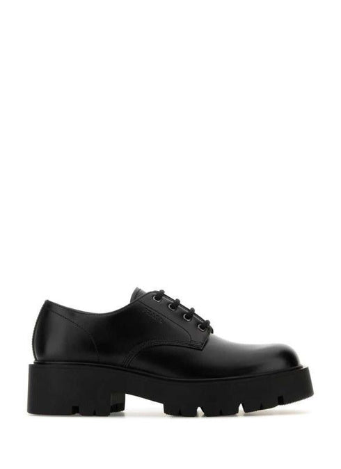 Men's Brushed Leather Derby Shoes