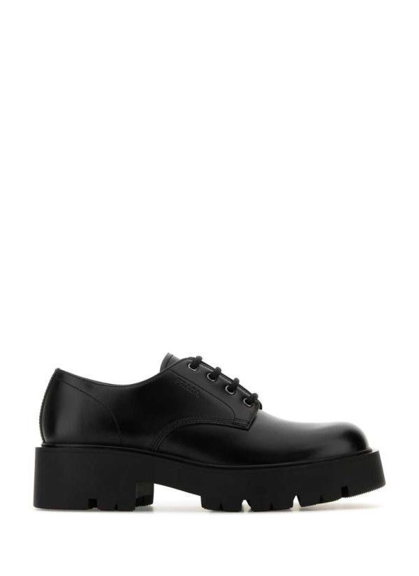 Men's Brushed Leather Derby Shoes