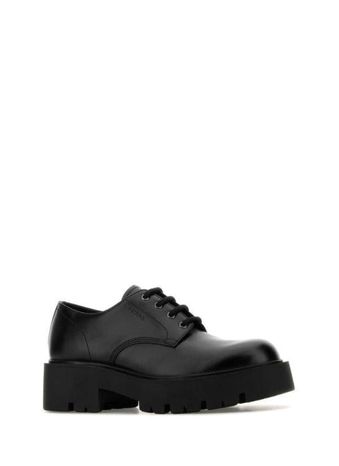 Men's Brushed Leather Derby Shoes