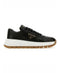 Women's Triangle Logo Leather Sneakers