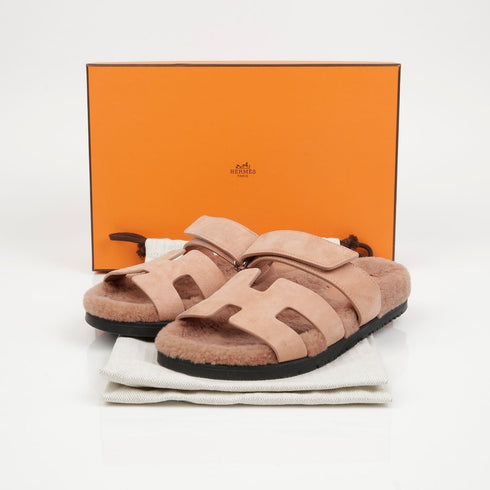 Women's Shearling Sandals Size