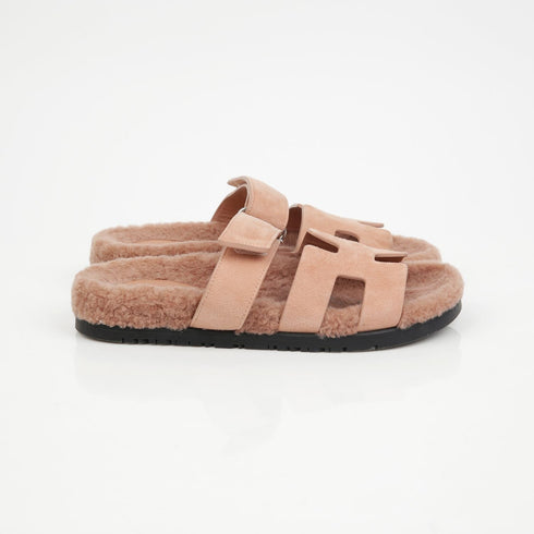 Women's Shearling Sandals Size