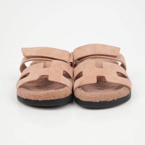 Women's Shearling Sandals Size