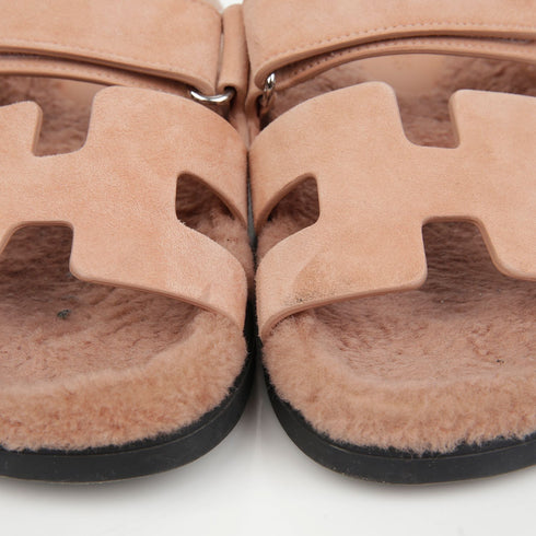 Women's Shearling Sandals Size