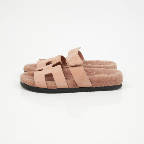 Women's Shearling Sandals Size