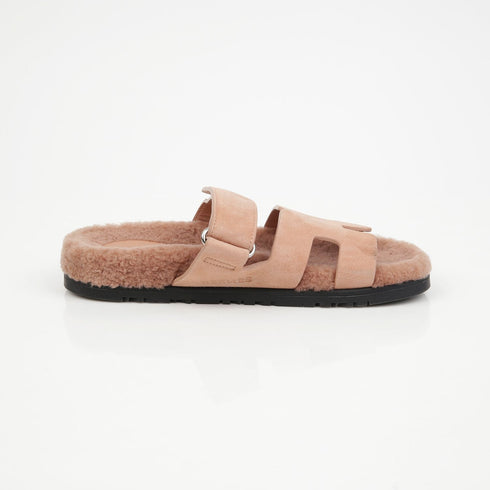 Women's Shearling Sandals Size