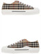Men's Vintage Check Cotton Sneakers