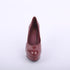 Women's Burgundy Patent Leather Pumps