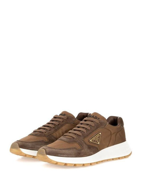 Men's Delave Suede And Recycled Nylon Sneakers