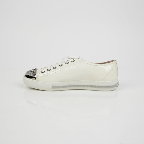 Women's Studded Toe Sneakers Size