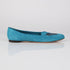 Women's Blue Suede Skull Loafer