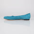 Women's Blue Suede Skull Loafer