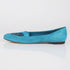 Women's Blue Suede Skull Loafer