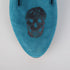 Women's Blue Suede Skull Loafer