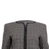 Women's Giorgio Armani Collarless Jacket in Black Cotton