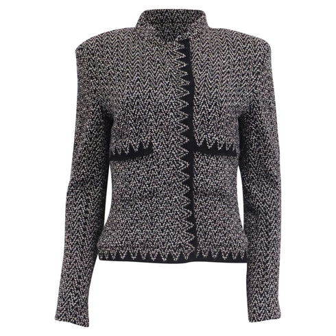 Women's Chanel Paris-Cosmopolite Jacket in Black Wool