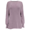 Women's Max Mara Knitted Pullover in Purple Cotton