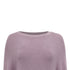 Women's Max Mara Knitted Pullover in Purple Cotton