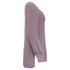 Women's Max Mara Knitted Pullover in Purple Cotton