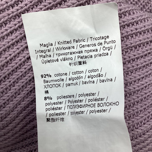 Women's Max Mara Knitted Pullover in Purple Cotton