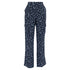 Women's Burberry Monogram Wideleg Pants in Multicolor Silk