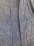 Women's Burberry Straight Leg Denim Pants in Navy Blue Cotton