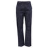 Women's Burberry Straight Leg Denim Pants in Navy Blue Cotton