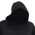 Women's McQ Aleander McQueen Flag Hoodie Short Dress in Black Cotton