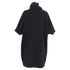 Women's McQ Aleander McQueen Flag Hoodie Short Dress in Black Cotton