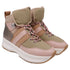 Women's See by Chloe Casey High-Top Sneakers in Multicolor Canvas and Leather