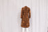 Women's Burberry Brit Irenie Printed Midi Shirt Dress in Brown Cotton